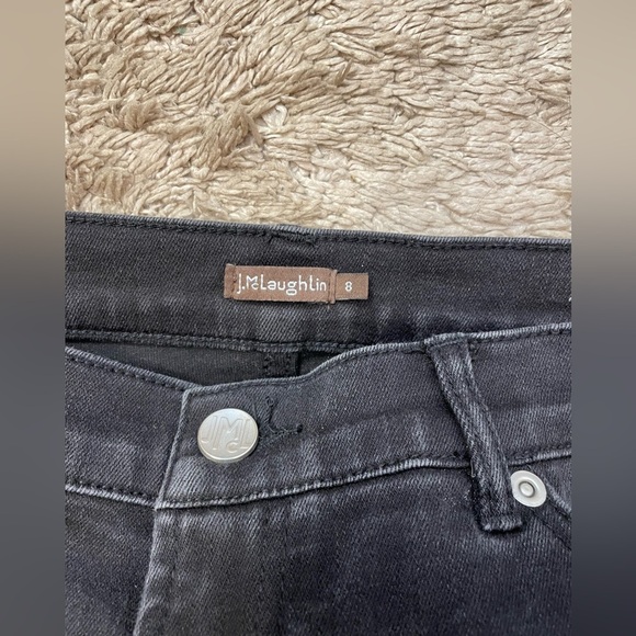 J.McLaughlin Black Skinny Jeans | Size 8 | Classic Stretch Denim - Picture 6 of 6